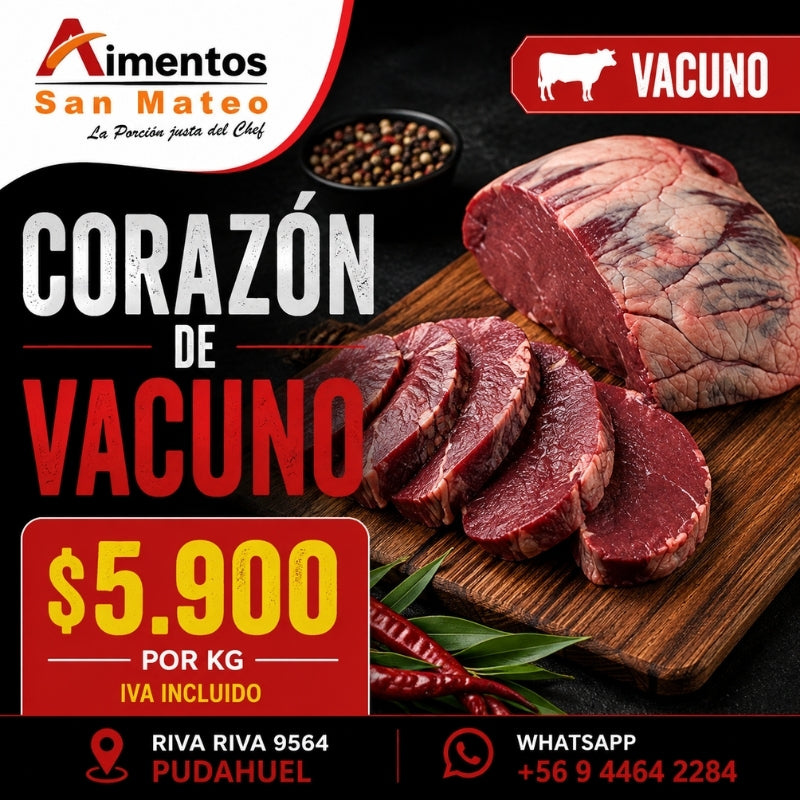 Corazón de vacuno