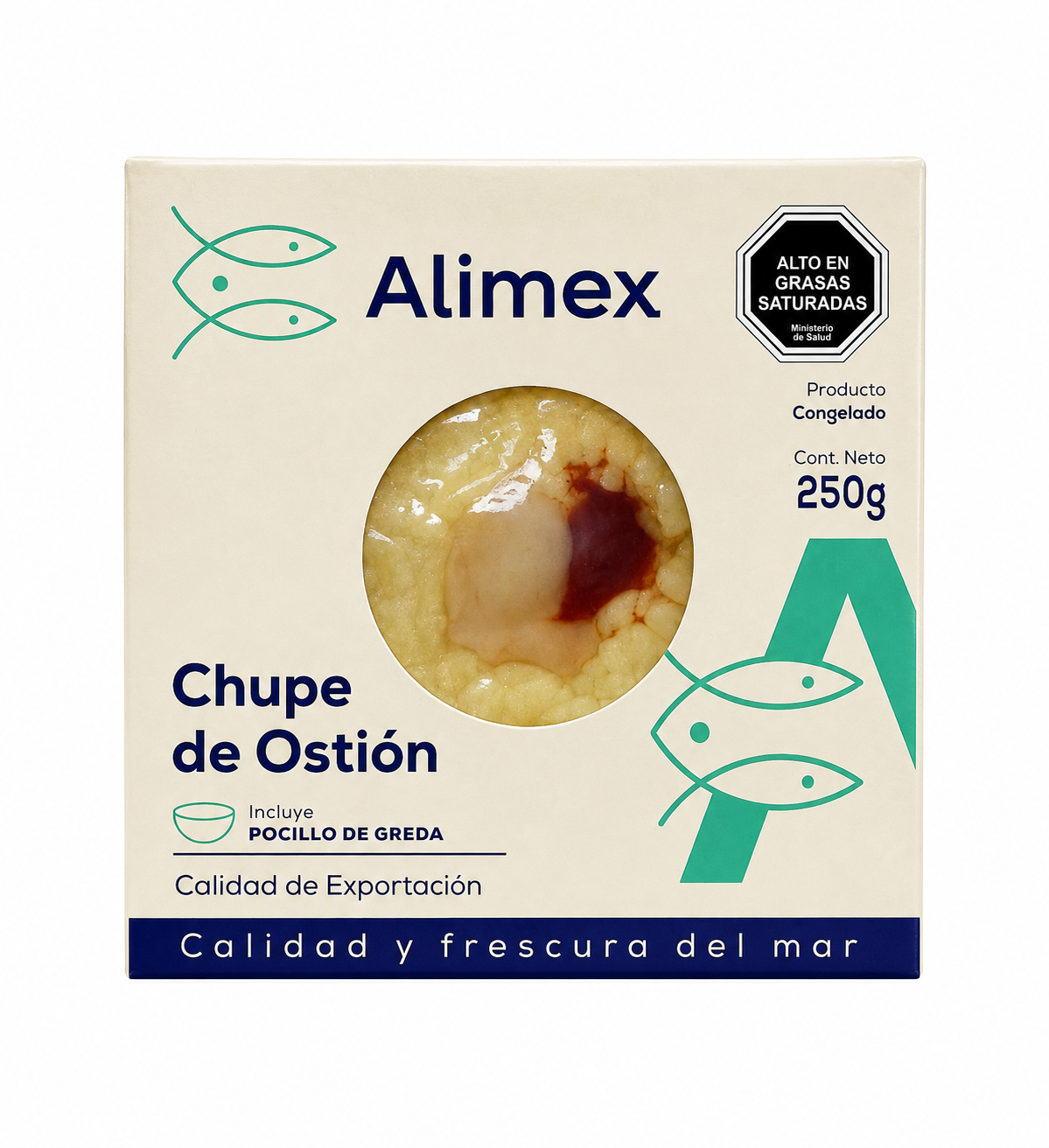 Chupe de ostiones (250 gr)