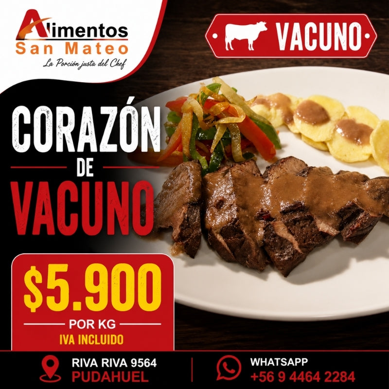 Corazón de vacuno