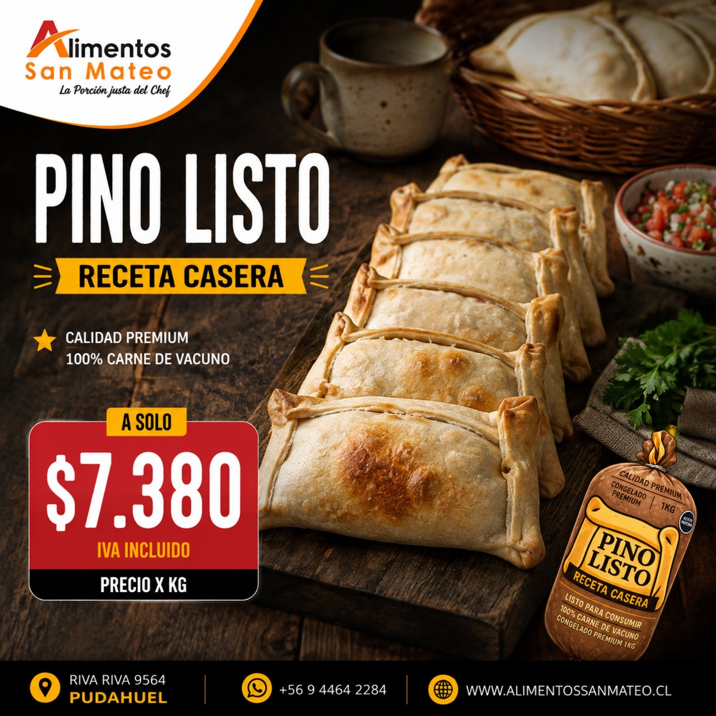 PINO LISTO SAN MATEO 1 KG