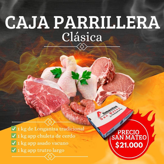 CAJA PARRILLERA CLÁSICA