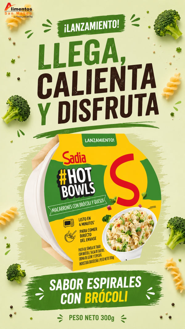 Hot Bowls - Pasta  OFERTA ! ( Precio por 3 unidades)