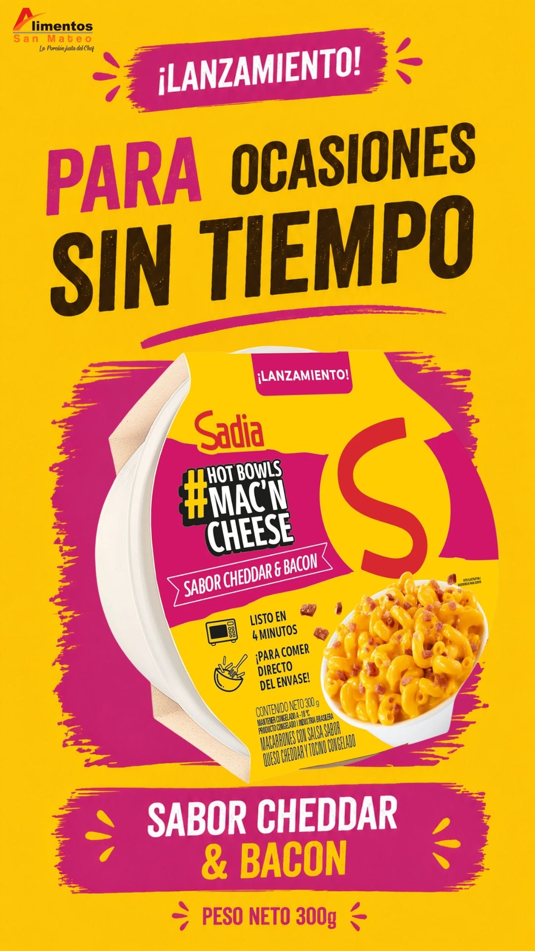 Hot Bowls - Pasta (Precio lanzamiento $ 1.733 c/u compra minima 3 unidades)