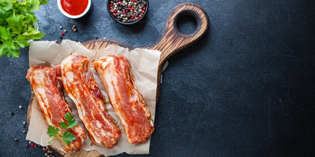 Costillas BBQ 500 GR.