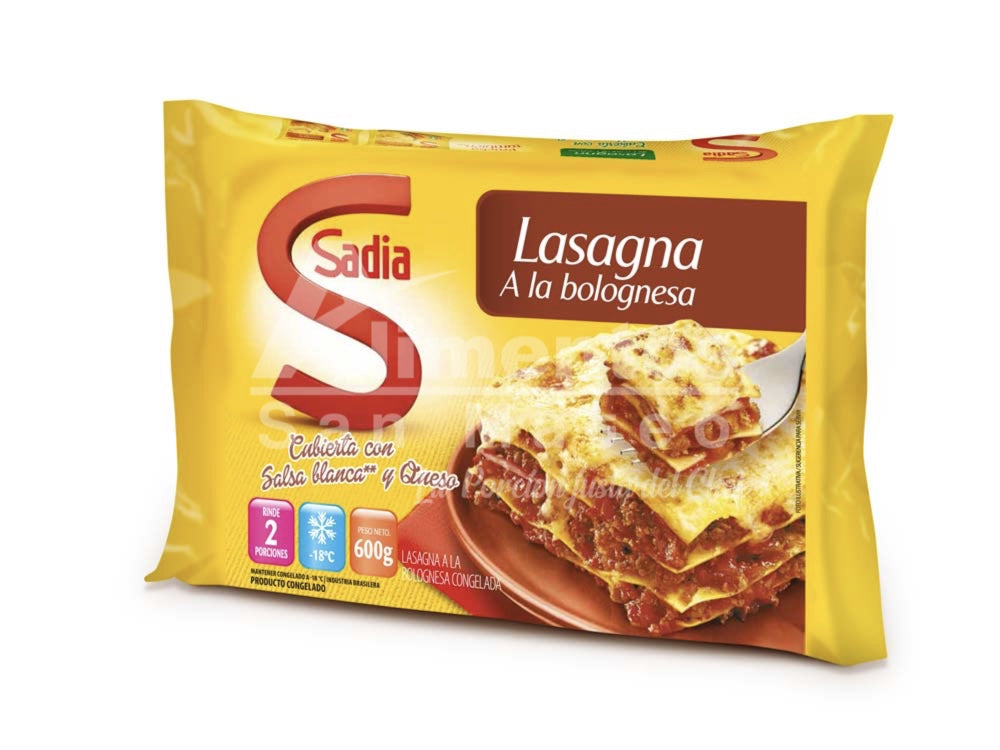 LASAGNA VARIEDADES 600 grs (POR 2 UNIDADES)