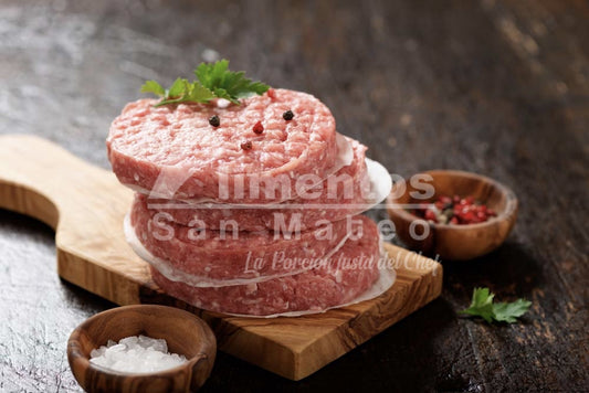 HAMBURGUESA 100% VAC. 180g c/u (PRECIO X KG)